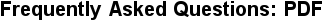 Frequently Asked Questions: PDF