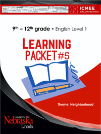 ICMEE Learning Packets: Level 1 of English Proficiency (K-12)