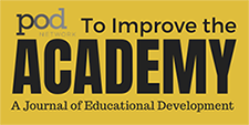 To Improve the Academy: A Journal of Educational Development