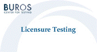 Licensure Testing: Purposes, Procedures, and Practices
