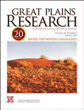 Great Plains Research: A Journal of Natural and Social Sciences