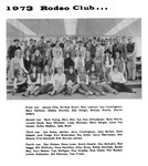 1973 Rodeo Club Group Photo