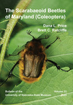 The Scarabaeoid Beetles of Maryland (Coleoptera)